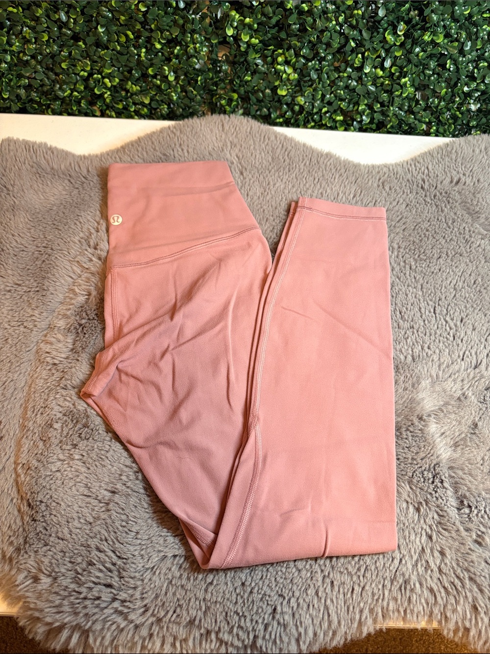 lululemon athletica Blush Pink High-Rise Align Leggings Size 4
